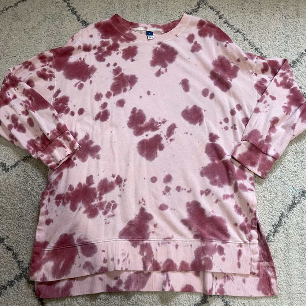 Tie Dye Oversized Old Navy Crewneck